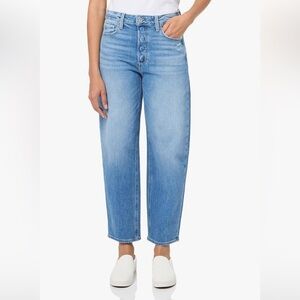 PAIGE Alexis Covered Button Fly Exhibition Distressed 28